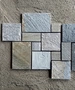 Beige Quartzite Slate Mosaic Pattern for Walling Decoration and Flooring